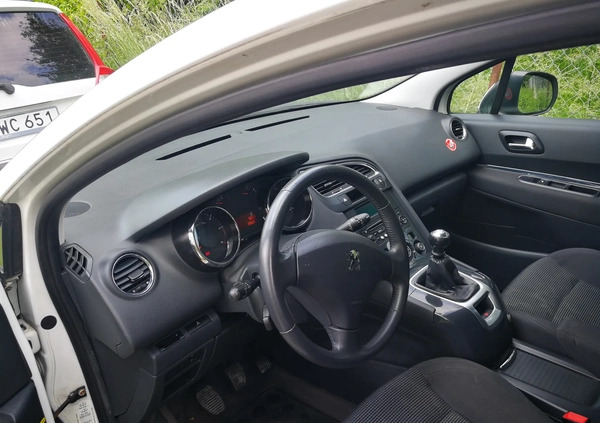 Peugeot 5008 cena 23700 przebieg: 199000, rok produkcji 2011 z Lublin małe 121